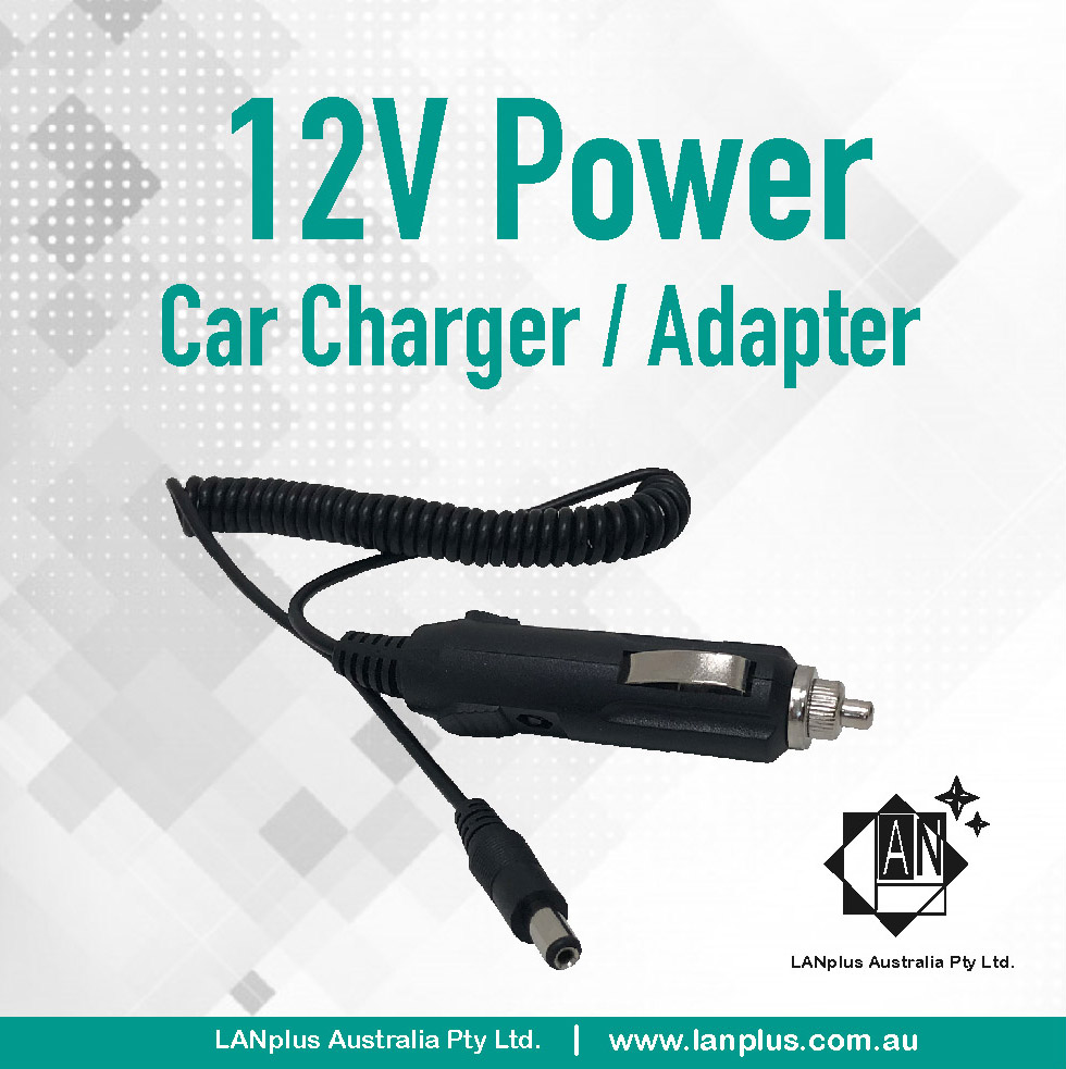 Car charger/adapter 12V